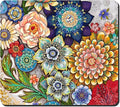 Rnivvi Dish Drying Mat for Kitchen Counter, 16 x 18" Cute Flower Theme by Rnivvi