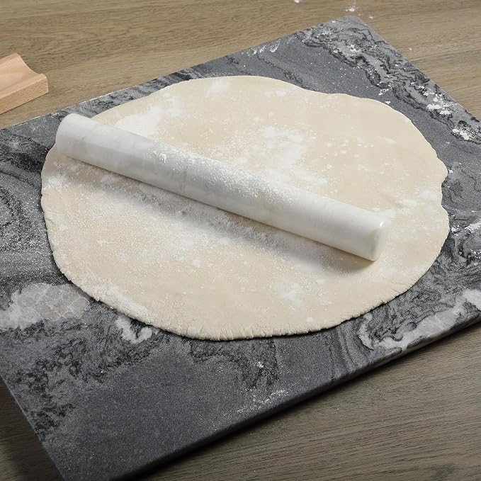Koville African Natural Marble French Rolling Pin, 16inch Non-Stick Rolling Pin - Image 6