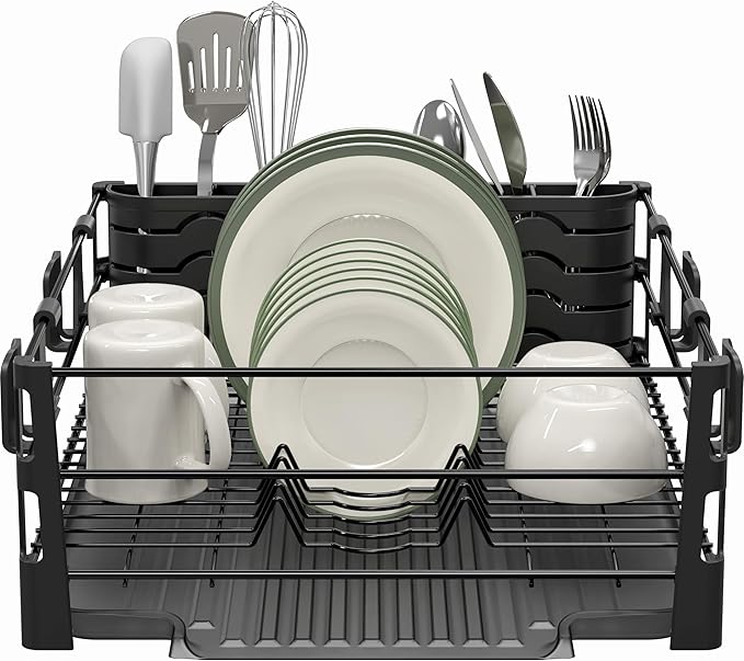 Simple Houseware Dish Drying Rack - Image 2