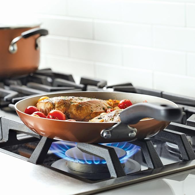 Farberware Cookstart DiamondMax Nonstick Cookware/Pots and Pans Set, Dishwasher - Image 11