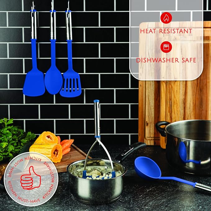 Kitchen Utensils Set 35 PCS Cooking Utensils Set, Nonstick and Heat Resistant - Image 3