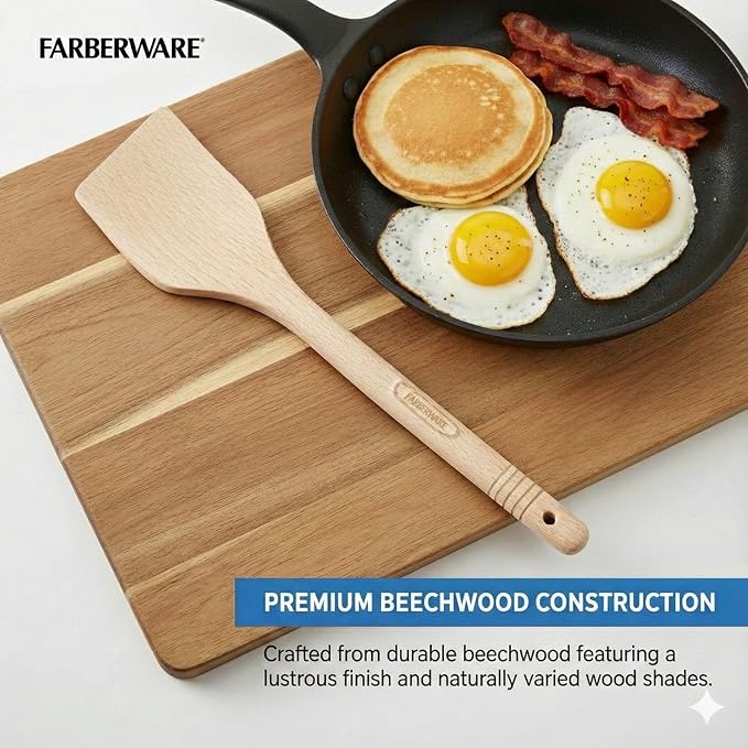 Farberware Beechwood Turner Spatula - Image 3