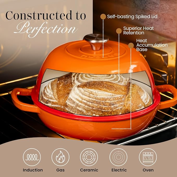 Enamelled Cast Iron Dutch Oven Pot – Dutch Oven - Image 5
