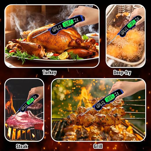 Stocking Stuffers for Men Women Adults: Meat Thermometer Digital, Instant Read - Image 3