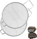 2 Packs Splatter Shield for Ninja IG651 IG600 IG601 Foodi Air Fryer Accessories by WEBROIL