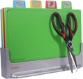Cutting Board Set: 4-Piece Color-Coded, Perfect kitchen essentials by EZTICO