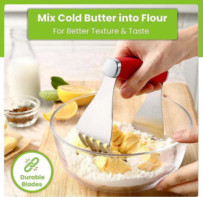 Spring Chef XL Stainless Steel Pastry Cutter Tool - Image 6
