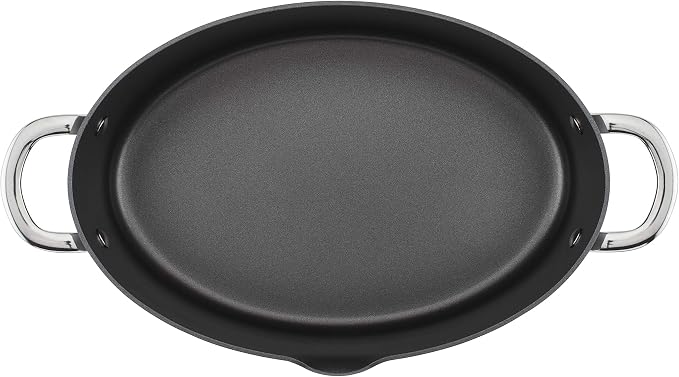 Rachael Ray 80090 Professional Hard Anodized Nonstick Cookware Oval Pasta - Image 9