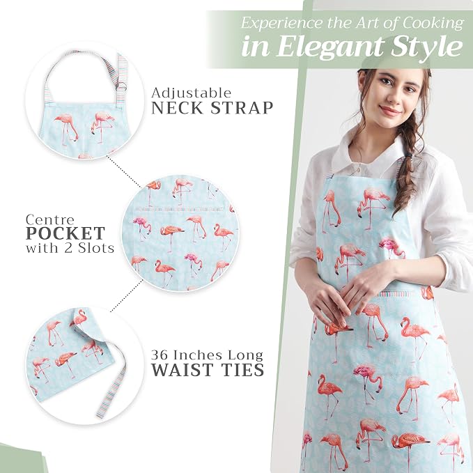 Maison d' Hermine 100% Cotton Apron - Image 5
