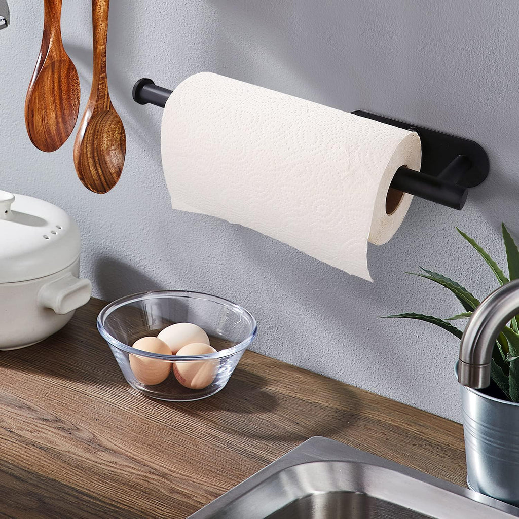 Paper Towel Holders-Blcak,Paper Towels Rolls - for Kitchen,Paper Bulk