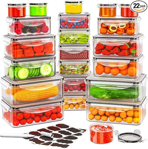 44 PCS Food Storage Container by JSCARES