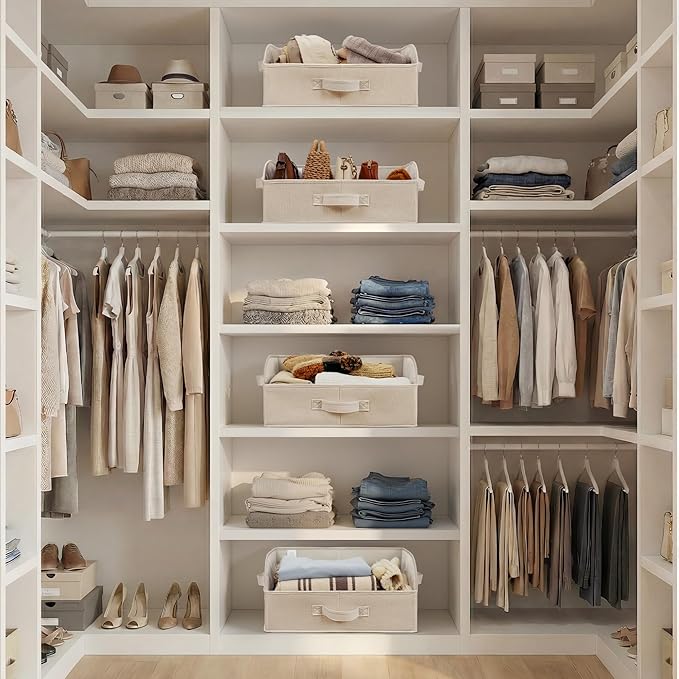 GRANNY SAYS Closet Shelf Baskets, Storage - Image 2