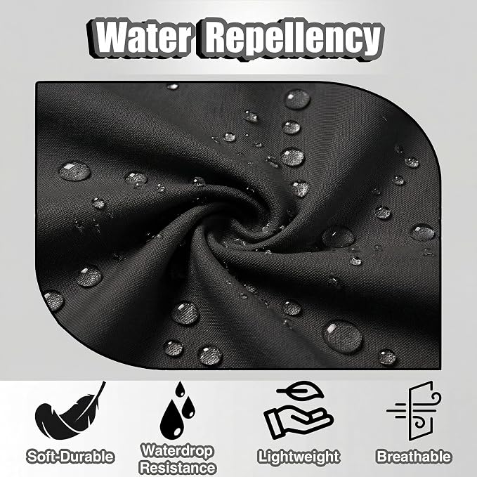 TOSHE Kitchen Apron Waterdrop Resistant Cotton Apron - Image 4