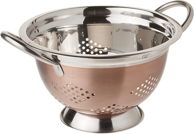 EURO-WARE High Grade Stainless Steel Colander by Euro-Home