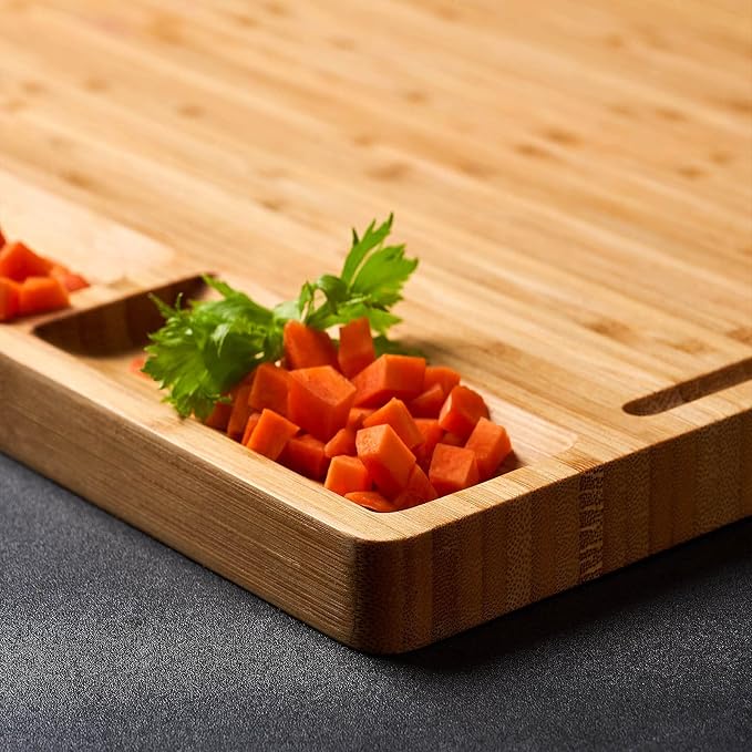 Large Bamboo Wood Cutting Board - Image 5