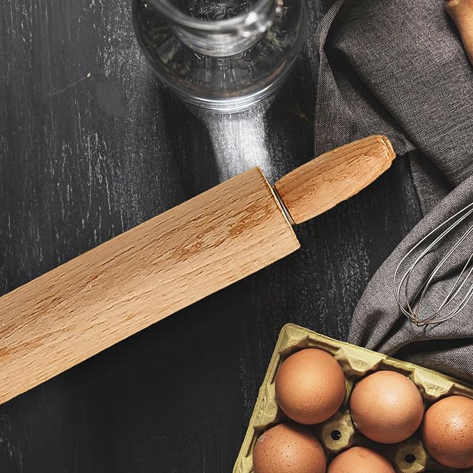 Mrs. Anderson's Baking Children’s Classic Wooden Rolling Pin, German Beechwood - Image 6