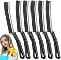 6Pcs Hard-bristled Crevice Cleaning Brush, Bathroom Cleaner Tools by BSFRNF