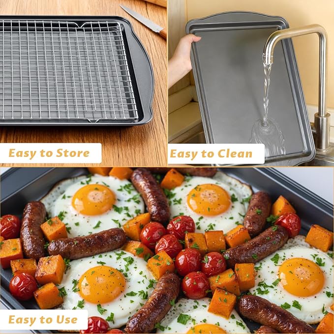 Baking Sheet with Cooling Rack - Image 7