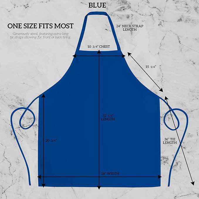 GREEN LIFESTYLE 12 Pack Professional Chef Apron – Grilling Aprons - Image 2