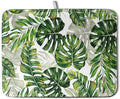Tropical Palm Leaves Dish Drying Mat by Kwlegh