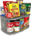 Mighty Susan 2-Tier Lazy Susan Pantry Organizer – Steel Reinforced Turntable by InspiredProducts