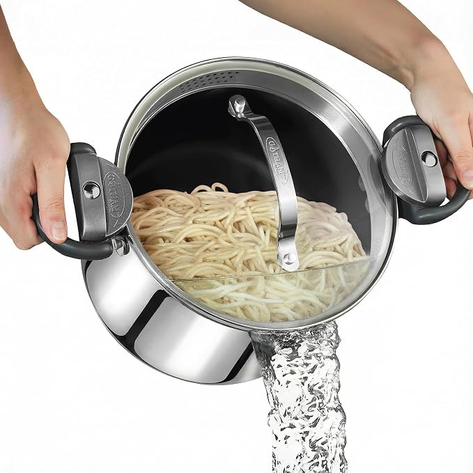 GOTHAM STEEL 8 Qt Nonstick Pasta Pot by GothamSteel