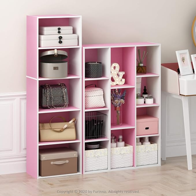 Furinno LUDER Book Shelf, 5-Tier Bookshelf, Bookcase - Image 10