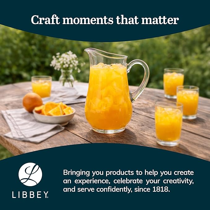 Libbey Atlantis Glass Pitcher - Image 6
