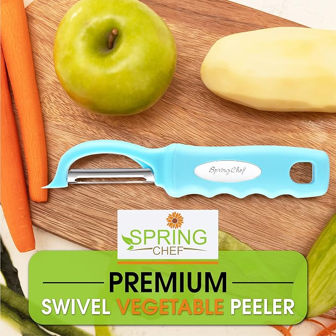 Spring Chef Premium Stainless Steel Vegetable Peeler - Image 7
