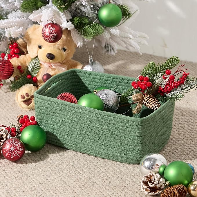 MiniArk Small Storage Baskets for Organizing | Closet Organizer Bins | Shelf - Image 4