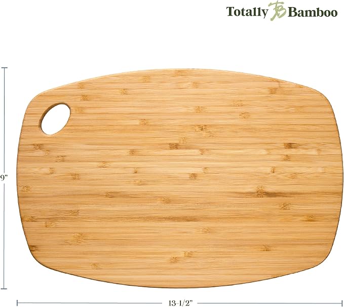 Totally Bamboo GreenLite Dishwasher Safe Cutting Board, 13.5" x 9" Reversible - Image 8