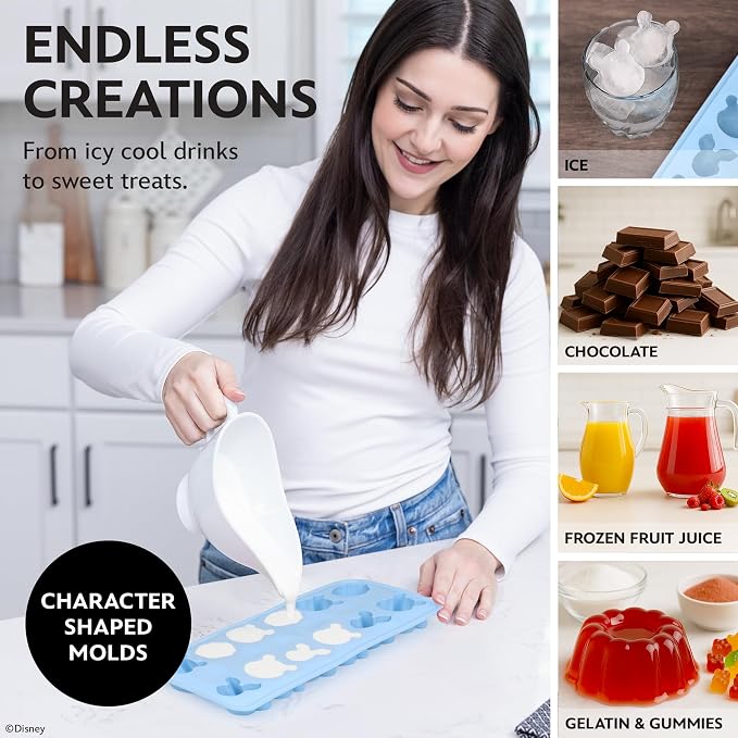 Disney Pooh Silicone Ice Cube Tray – 2 Pack Ice Trays - Image 4