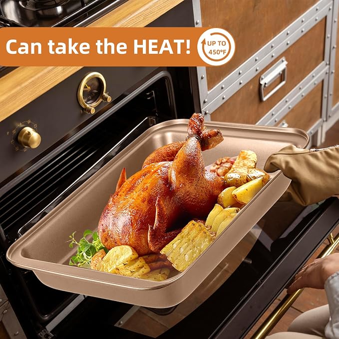 11-Piece Nonstick Baking Pans Set - Image 3