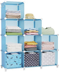 HOMIDEC Closet Organizers and Storage, 9 Cube Storage Organizer, Portable by DecorateYourHome