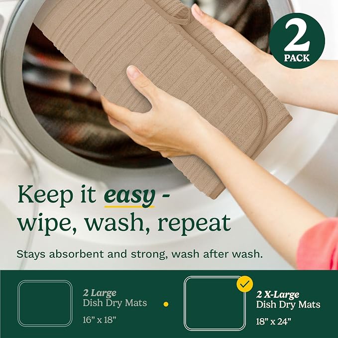 Cuisinart Dish Drying Mats for Kitchen Counter - Image 6