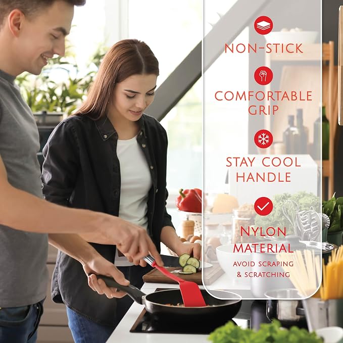 Kitchen Utensils Set 35 PCS Cooking Utensils Set, Nonstick and Heat Resistant - Image 4
