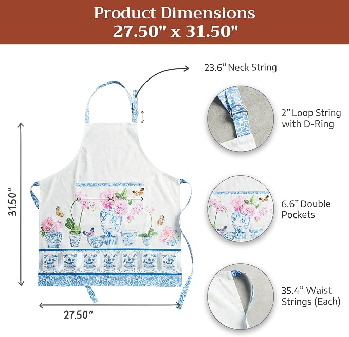 Maison d' Hermine 100% Cotton Apron - Image 7