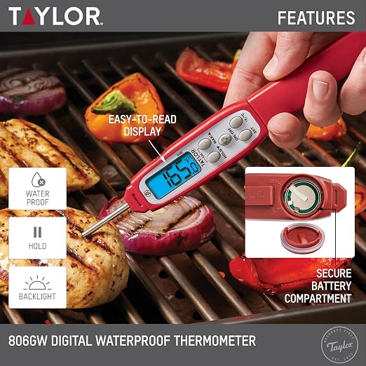 Taylor Digital Instant Read Meat Thermometer - Image 2