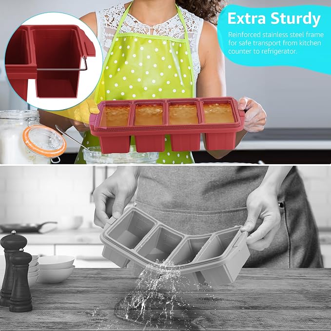 Ztomine Silicone Freezer Tray - Image 4
