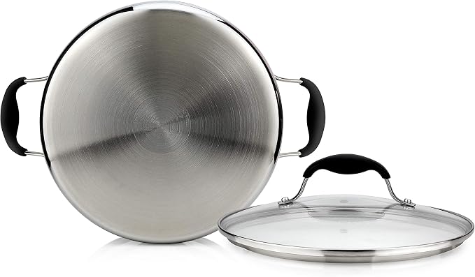 AVACRAFT 18/10 Tri-Ply Stainless Steel 5 Quart Dutch Oven Pot - Image 8