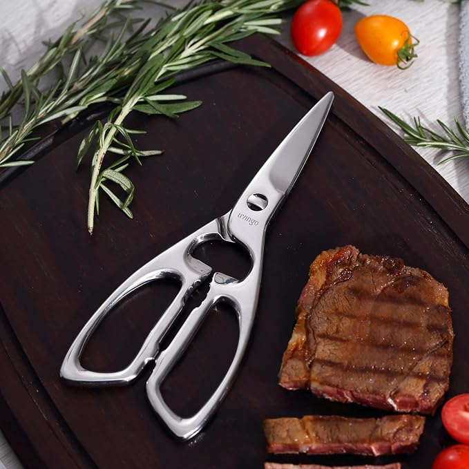 LIVINGO Heavy Duty Kitchen Scissors - Image 6