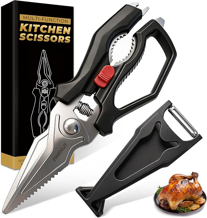 Heavy Duty Kitchen Scissors by Finenut