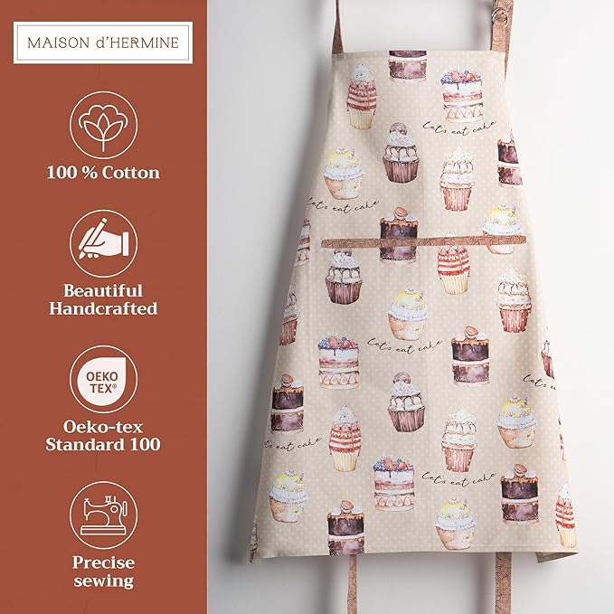 Maison d' Hermine 100% Cotton Apron - Image 2