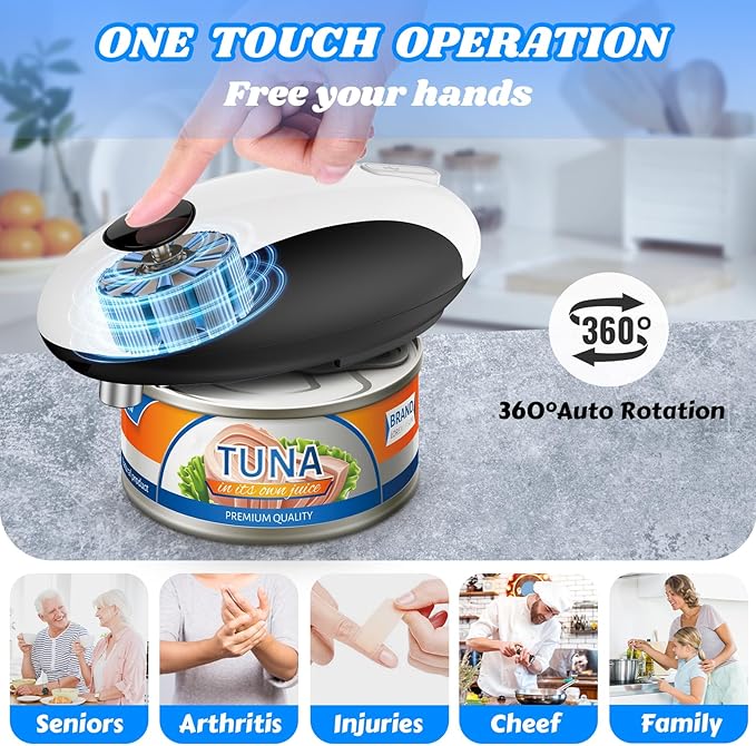 USB Rechargeable Electric Can Opener - Image 3