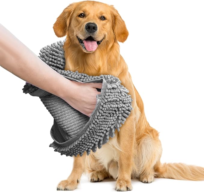 Muddy Mat Doggy Dryer, Highly Absorbent Microfiber Washable Dog Shammy Quick by MuddyMat%C2%AE