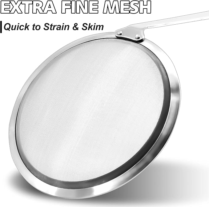 Anaeat Stainless Steel Fat Skimmer Spoon - Image 4