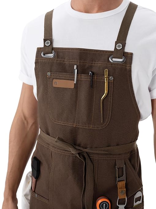 Chef Works Unisex Ayden Grill Apron - Image 6