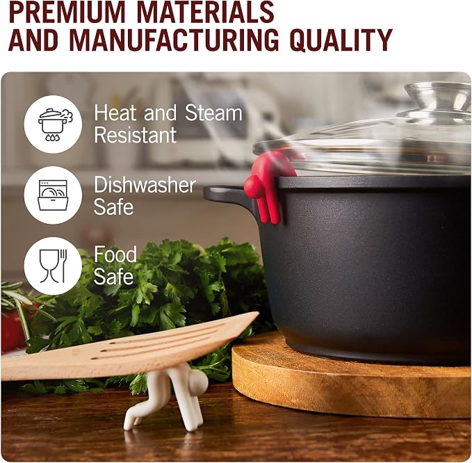 Lid Sid: Pot Lid Lifter | Pot Lid Holder that Keeps Pot from Boiling over | - Image 5
