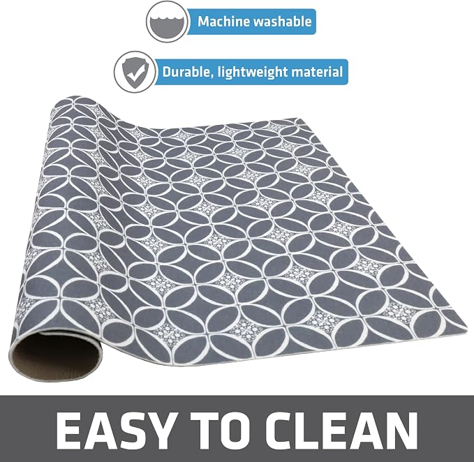 Drymate Jumbo XL Dish Drying Mat, Low-Profile, Super Absorbent, Quick Dry Fabric - Image 6