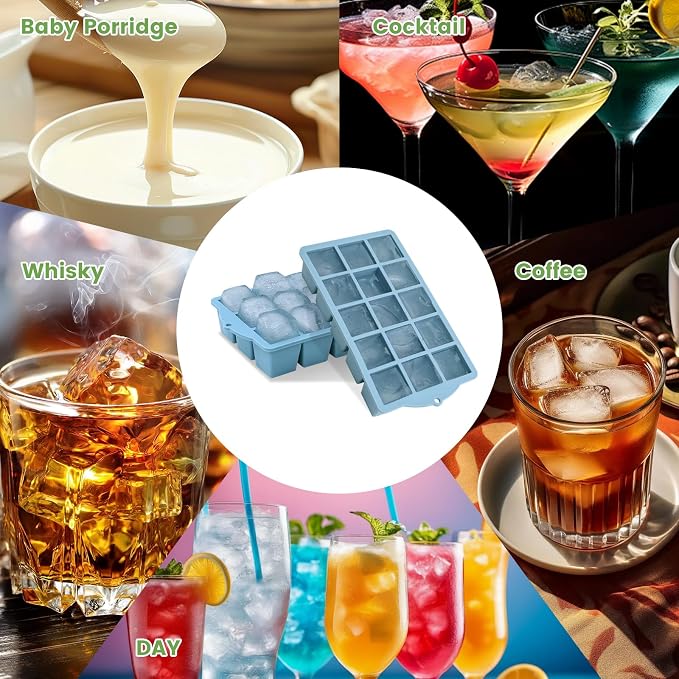 FANYITY Silicone Ice Cube Tray - Image 7